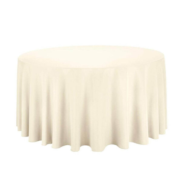 Plain Round Table Cloth