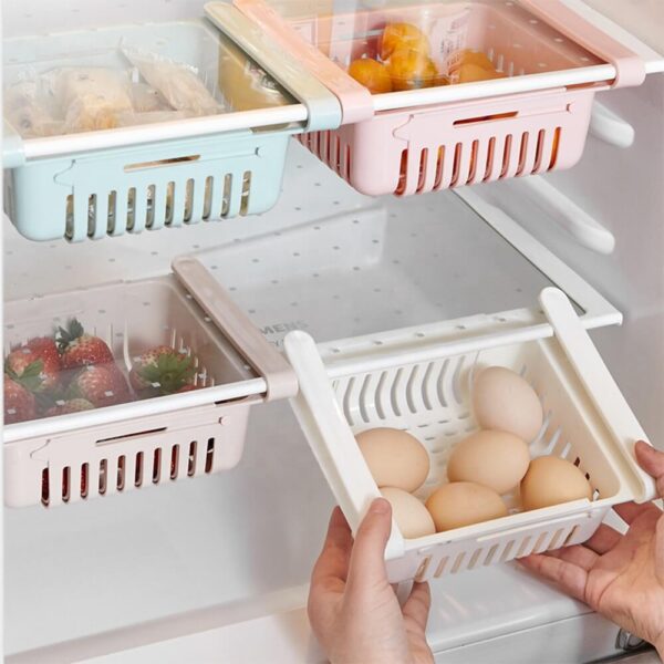 Scalable Kitchen Refrigerator Basket
