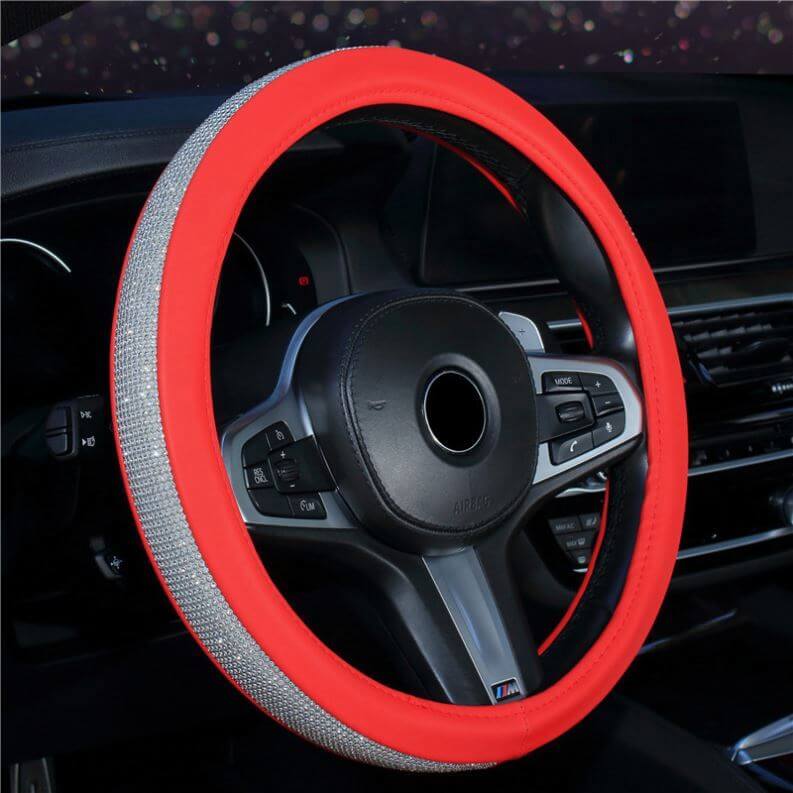 Car Leather Steering Wheel Covers